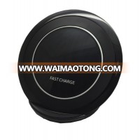 Dual coil  fast charging qi wireless charger with holder for Samsung