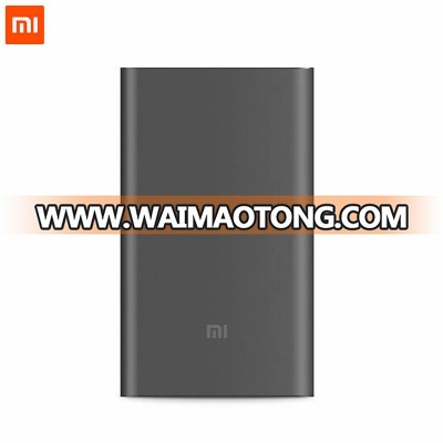 Original Xiaomi Mi Power Bank Pro 10000mAh Mi Powerbank Pro 10000 Slim USB Type-C Faster Charge for iPhone6s Xiaomi Mi5 Mi4