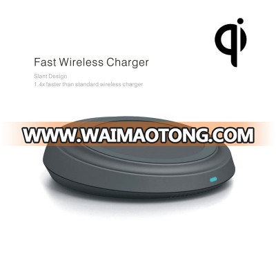 Fast wireless charging pad for Samsung S7 , Qi standard fast wireless charger